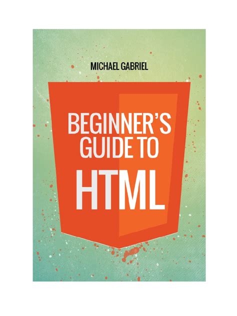 Image result for HTML for Beginners PDF