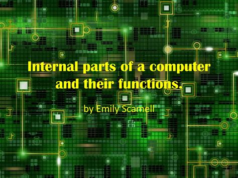 Image result for Internal Parts of a Computer System