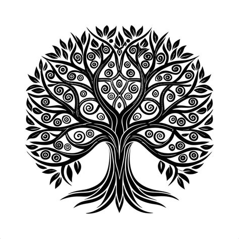 Image result for Tree of Life Vector Monogram