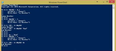 Afbeeldingsresultaten voor Exemple PowerShell Script
