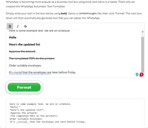 Image result for Whats App Format