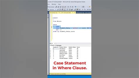 Image result for SQL Case Statement in Where Clause