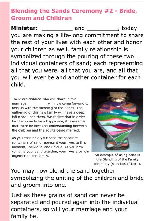 Blended Family Wedding Ceremony Script に対する画像結果