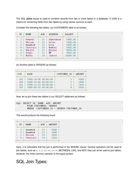 Image result for Understanding SQL Joins