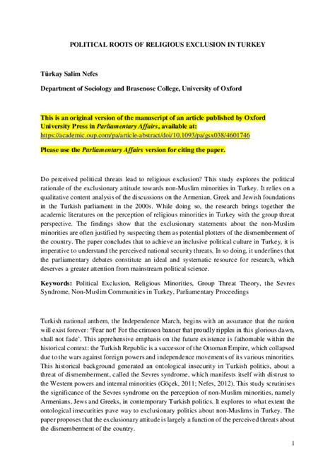 Toradh íomhá ar Religious Exclusion