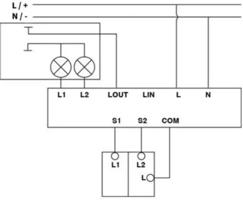 Toradh íomhá ar Relay Module with 2 Way Switches Wiring