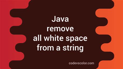 Image result for White Space in Java