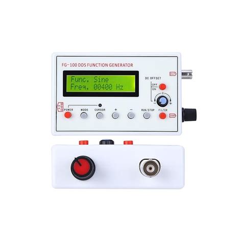 FG 100 dds function Generator に対する画像結果