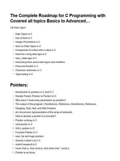 Image result for for learning c programming maps