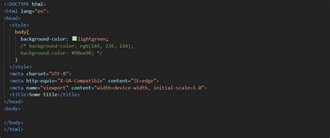 Image result for HTML Body Background Color