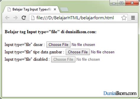 Choose File HTML కోసం చిత్ర ఫలితం