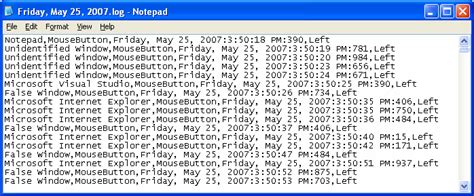 Sample Log File ପାଇଁ ପ୍ରତିଛବି ଫଳାଫଳ