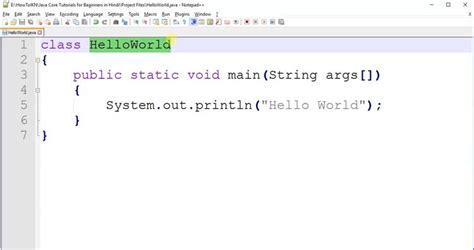 Image result for How to Write a HelloWorld Program in Java