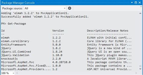 Image result for Update Database in Package Manager Console