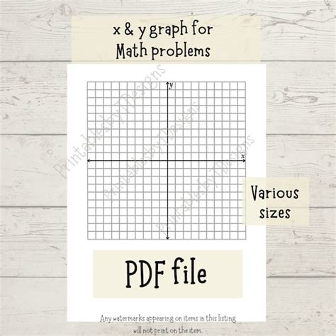 Image result for Printable Graph Paper with Axis