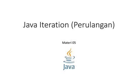 Image result for Java Iteration