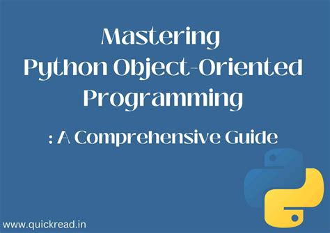 Image result for Object-Oriented Python Tutorial