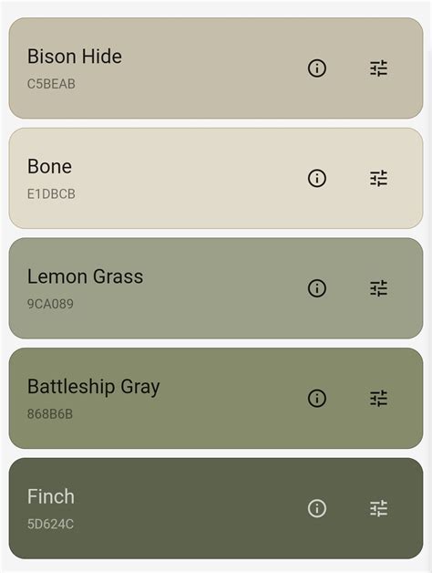 Image result for Sage Green CMYK