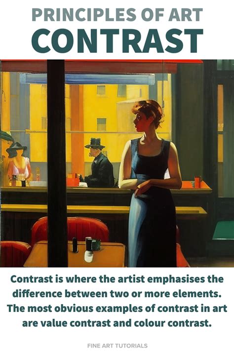 Image result for Contrast Art Definition