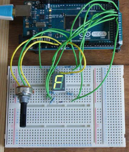 Image result for Arduino 7 LED