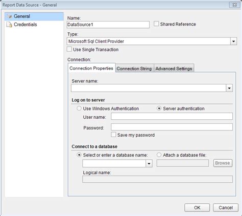 Image result for C# Select Data Source Dialog