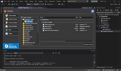 Image result for Create a Setup Project in Visual Studio 2019