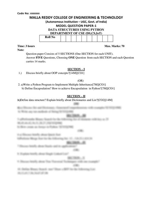 Python Question Paper with Answers に対する画像結果