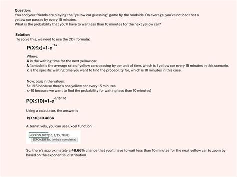 Image result for Exponential Distribution Questions and Answer