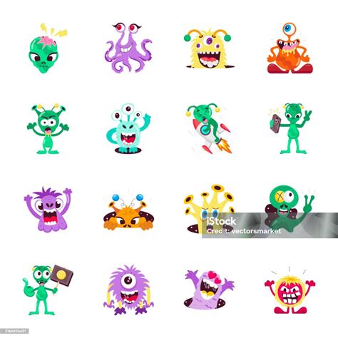 Alien Cartoon Stickers に対する画像結果