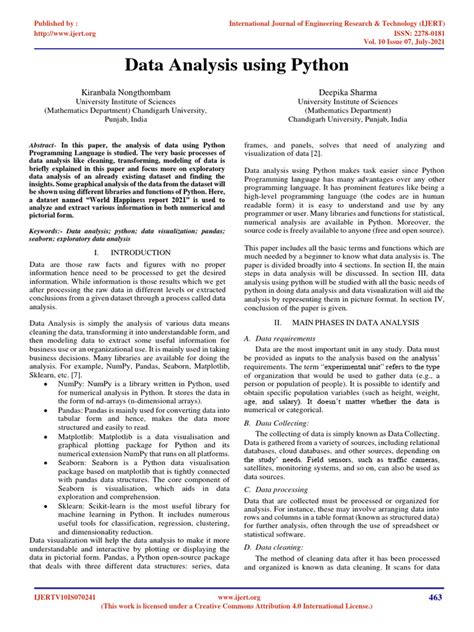 Image result for Sample Python File Data Analysis