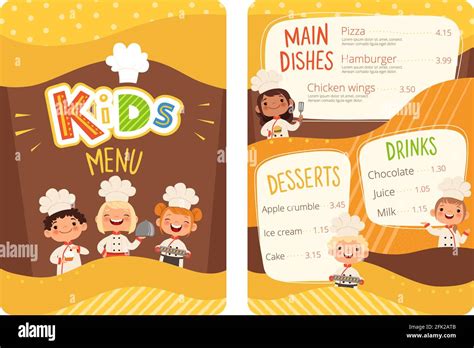 Image result for Restaurant Menu Cartoon