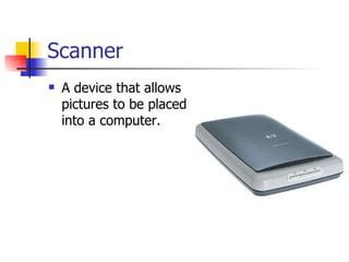 Image result for Scanner in Computer Operation Pic