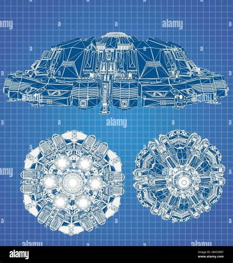 Alien Spaceship Blueprints に対する画像結果