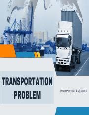 Image result for Transportation Problem Method