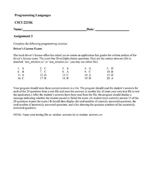Image result for Test Answers Python