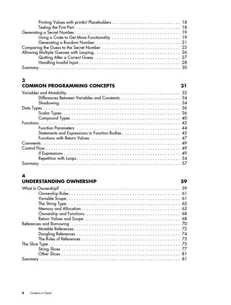 Rust Programming Language Book PDF に対する画像結果