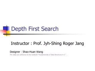 Image result for Depth First Search Algorithm PPT