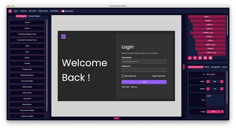 Python Library for Creating Modern Desktop UI Design に対する画像結果