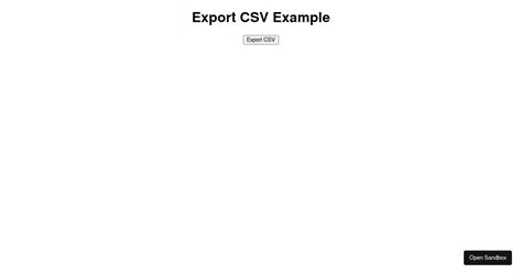 Image result for CSV Export Example