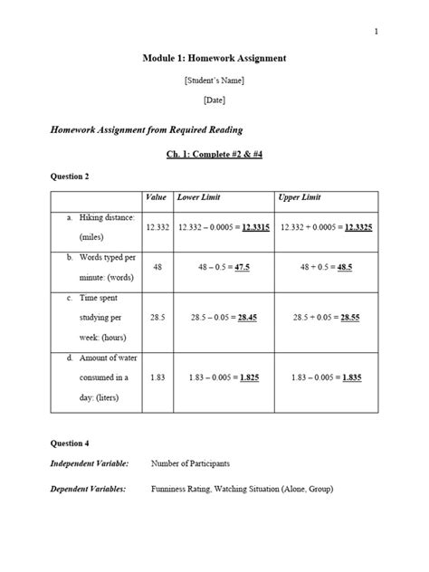 Image result for Assignment 1 Module 1