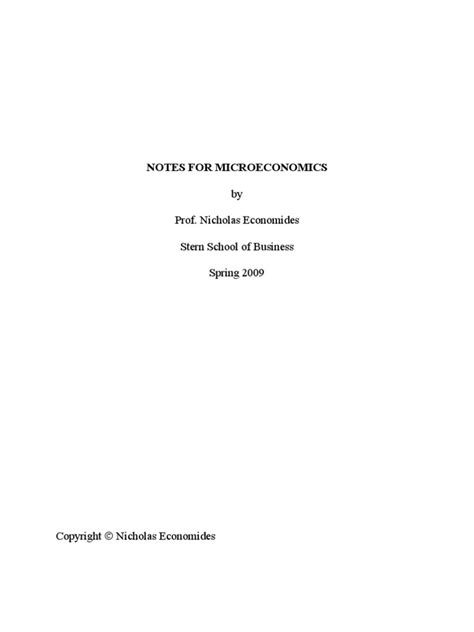 Image result for Microeconomics Research Paper Example PDF