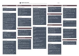 Image result for Spark SQL Cheat Sheet