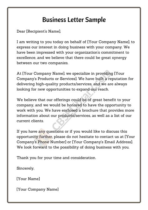 Image result for How to Write Business Letter Sample