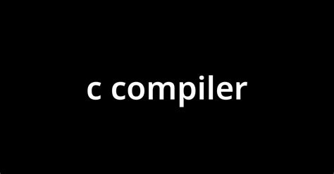 Original C Compiler に対する画像結果