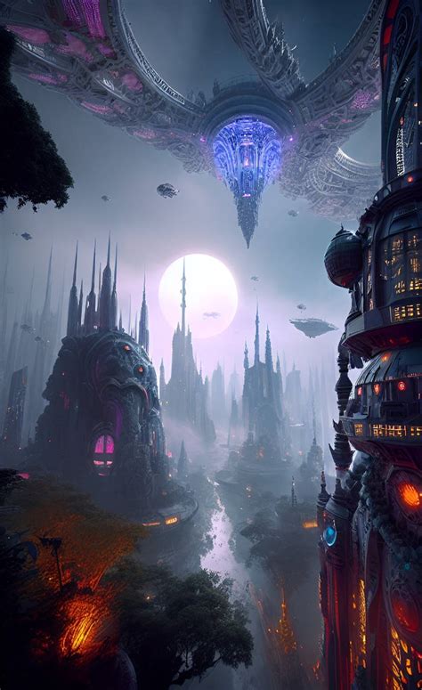 Image result for Alien Cityscape Wallpaper