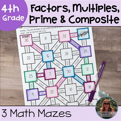 Image result for 4th Grade Math Multiples Worksheet