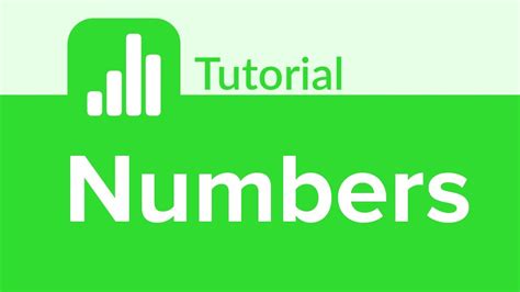 Image result for Numbers Tutorial Mac