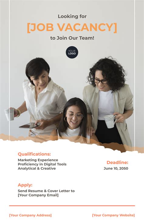 Image result for Job Poster Size