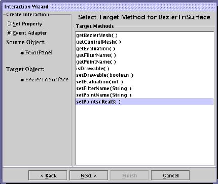 Database Connection Wizard に対する画像結果