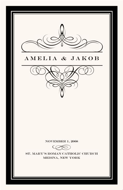 Afbeeldingsresultaten voor Wedding Program Border Design